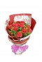 12 red carnations